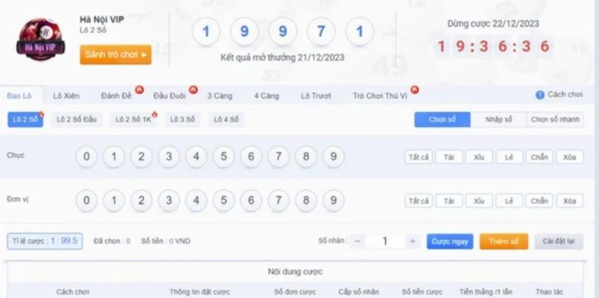 Mẹo chơi Hà Nội Vip dễ trúng từ cao thủ